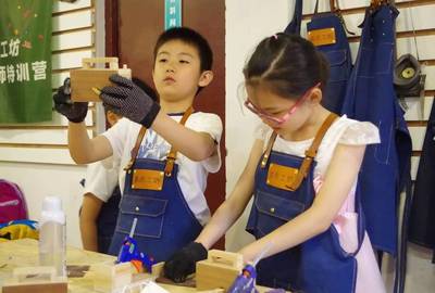 兒童創(chuàng)意木工 沒有實踐過的“創(chuàng)造力”可能只是空想